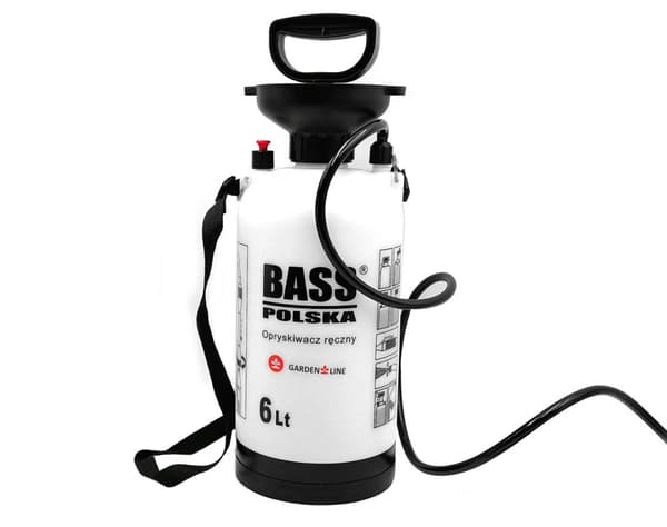 Käsikäyttöinen, paineruisku, 6 l, olkapäälle kiinnitettävä