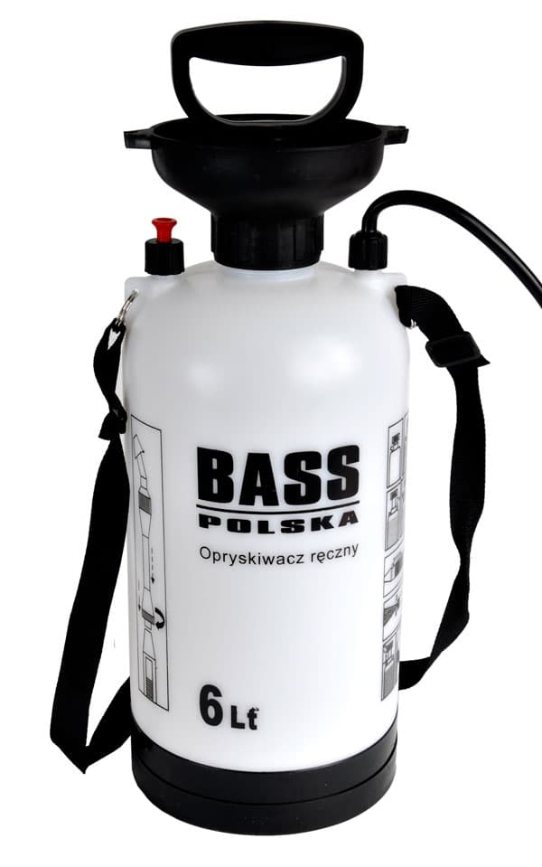 Käsikäyttöinen, paineruisku, 6 l, olkapäälle kiinnitettävä