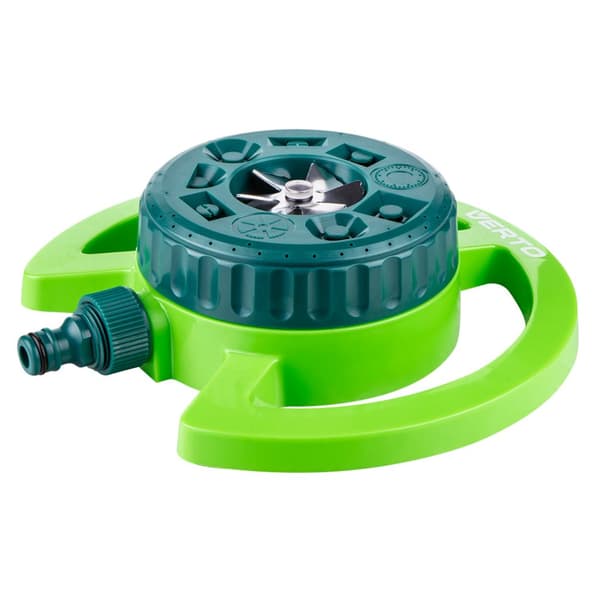 Sektorsprinkler, 9-funktion, plast med metalsprinkleranlæg