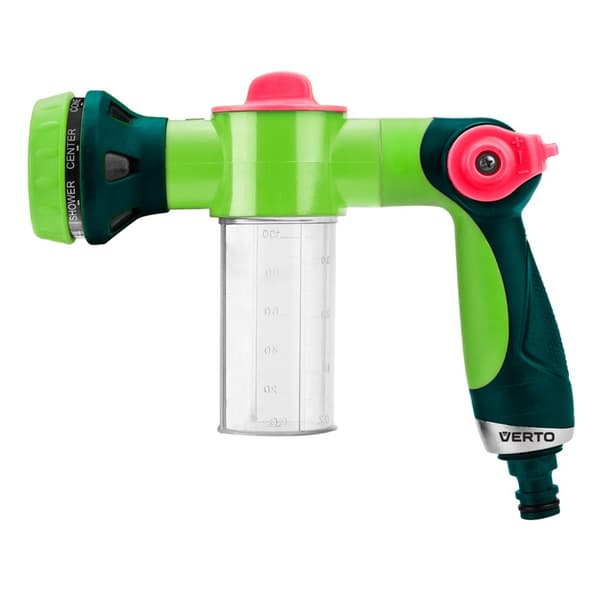 Pistolsprinkler med behållare, skumspruta