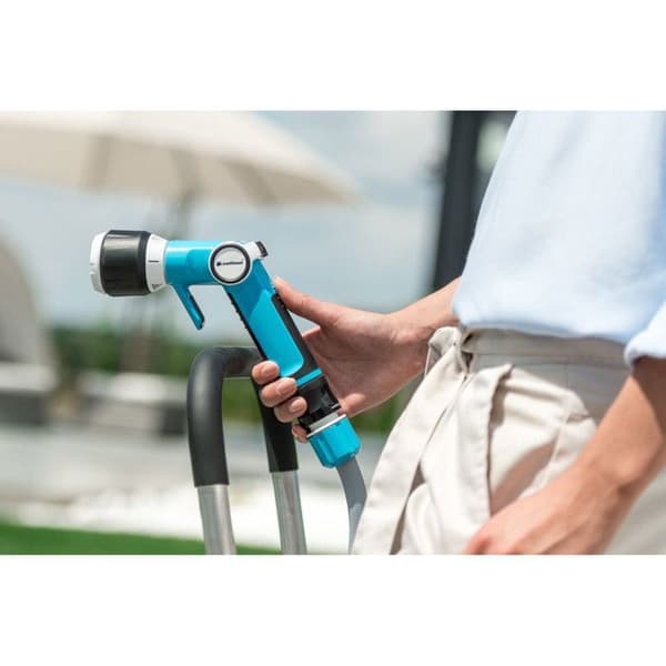 Cellfast bevattningssats, vagn, 20m 3/4 slang, sprinkler, kopplingar, EXPLORER