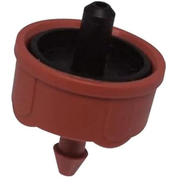 Droppare - AQUA CONTROL - Paket om 10 - Självrengörande - Flöde 4 l/h - Färg blå/svart