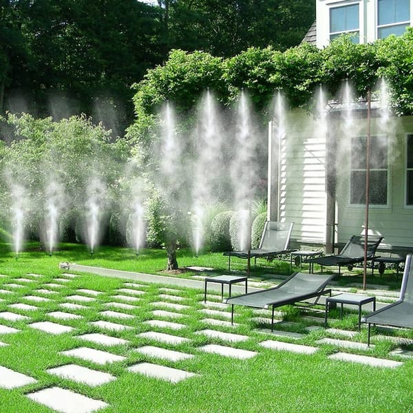 KASTELUJÄRJESTELMÄ SPRINKLERI VESIVERHO VEDEN KASTELU