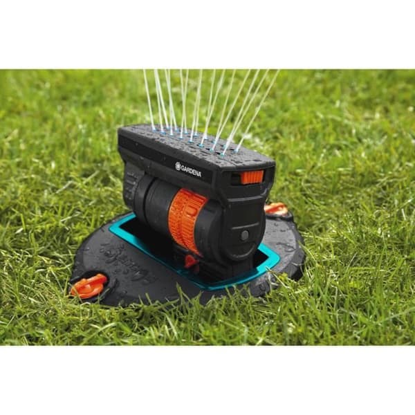 GARDENA infällbar oscillerande sprinkler - OS 140 - För kvadratiska och rektangulära ytor upp till 140 m²