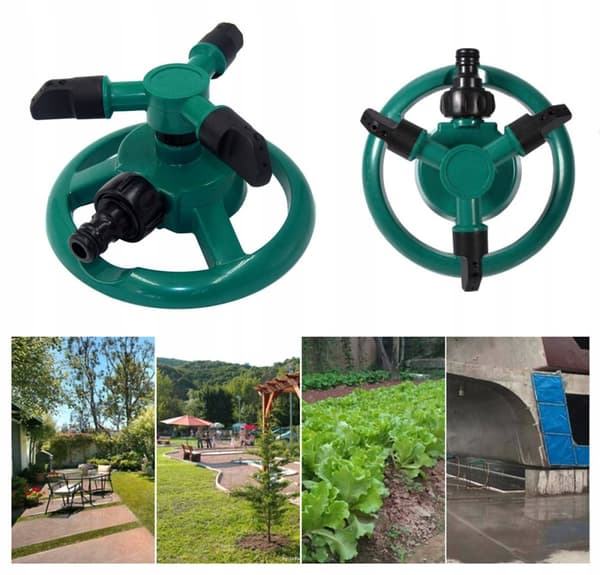 Puutarhan pyörivä sprinkleri 1/2