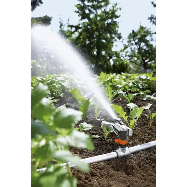 Premium GARDENA kanonsprinkler - 8137-20 - Justerbar räckvidd max 12,5 m - Max yta 490 m² - 5 års garanti