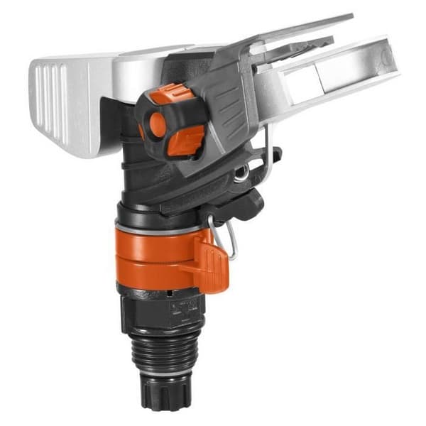 Premium GARDENA kanonsprinkler - 8137-20 - Justerbar räckvidd max 12,5 m - Max yta 490 m² - 5 års garanti