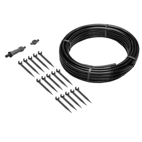 Komplett droppbevattningssats storlek M Micro-Drip® - GARDENA - 13011-20 - 25m slang - självrengörande