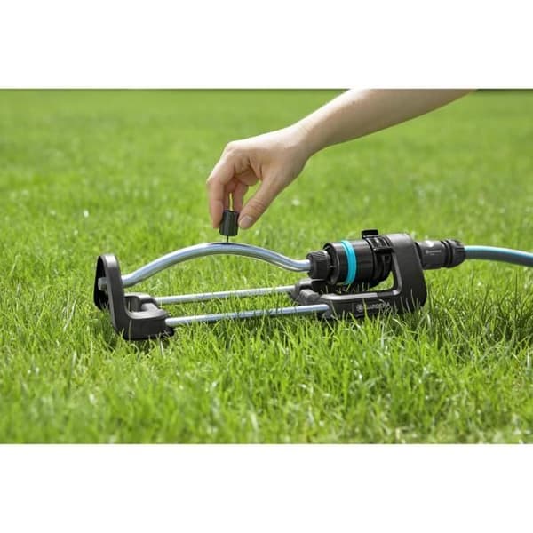 GARDENA EcoLine oscillerande sprinkler - Upp till 220 m² - Återvunnet material - Högkvalitativ UV- och frostbeständig
