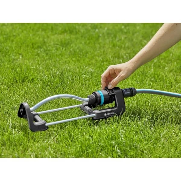 GARDENA EcoLine oscillerande sprinkler - Upp till 220 m² - Återvunnet material - Högkvalitativ UV- och frostbeständig