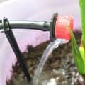 Miniatyrbillede 10 af 11: 100 stk 360 graders justerbar vanding dryp sprinklere, 1/4 tommer dryp sprinklere, have dryp vanding til vanding af blomster