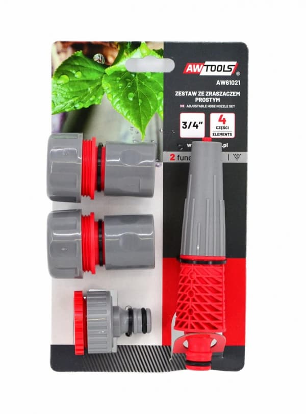 AWTOOLS SPRINKLERSÆT 4 stk./3/4"