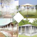 Pikkukuva 8 / 8: OBOSOE Garden Cooling System with Mist – Ulkojäähdytyssarja kasvihuoneeseen ja takapihalle