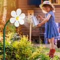 Pikkukuva 4 / 5: OBOSOE puutarhasprinkleri 720° pyörivä ruisku – muovinen puutarhanurmikon sadetin