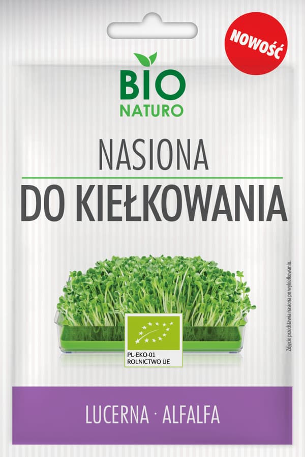 Alfalfa BIO 25g groningsfrön / BIOnaturo