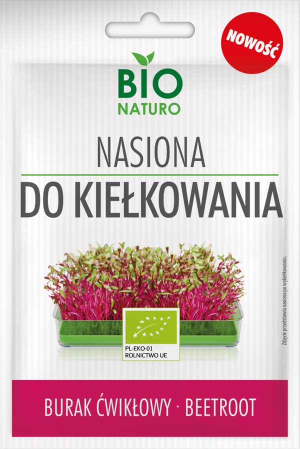 Groddfrön Rödbetor BIO 10g / BIOnaturo