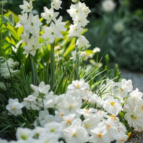 Anemon - Set om 250 - Bulb Garden VJ White - Blomlökar - Vit