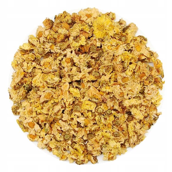 Ätbara blommor Vit krysantemumblomma - 500g