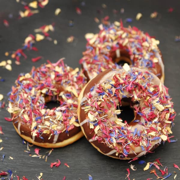 Kuivatut ruiskukan terälehdet Purppura ruiskukka 100g syötäviä kukkia