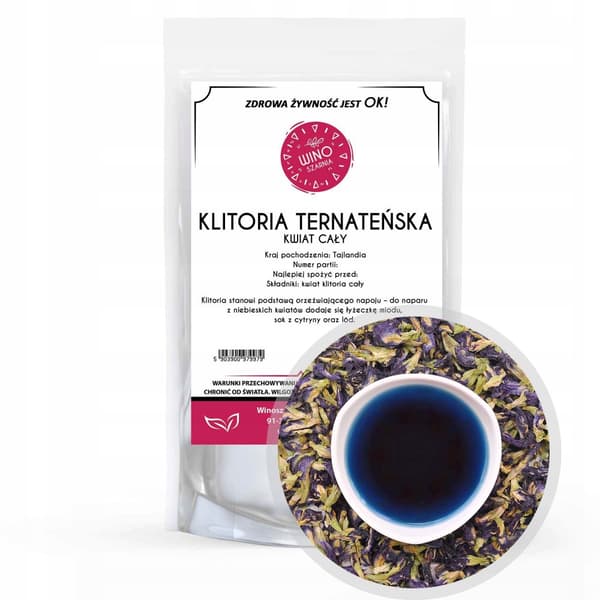 Clitoria Ternateńska -kukka - 1kg Blue Tea