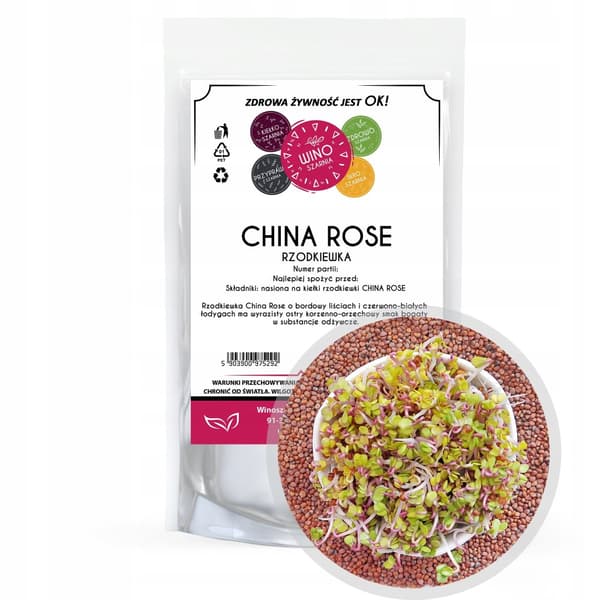 Kina Rose radise - frø til spirer 250g