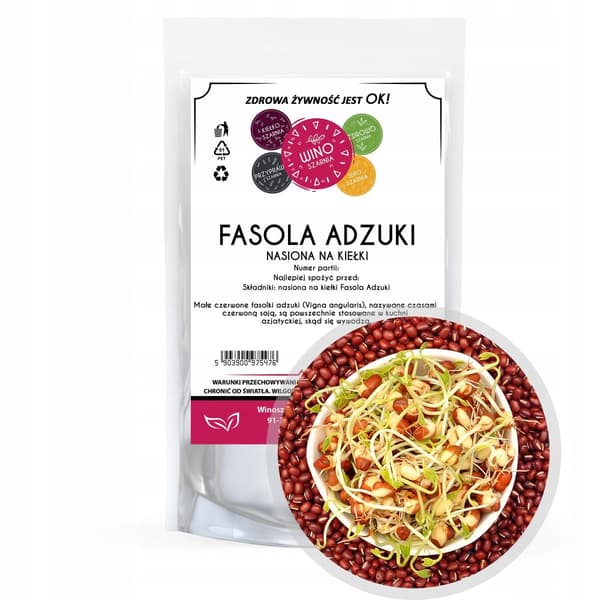 Adzuki bønner - 250 g frø til spirer