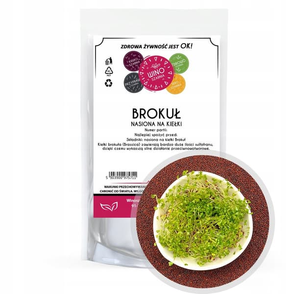 BROCCOLI spirer frø til spirer 250g