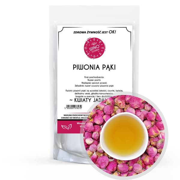 Kuivatut pionisilmut 50g syötäviä pionikukkia