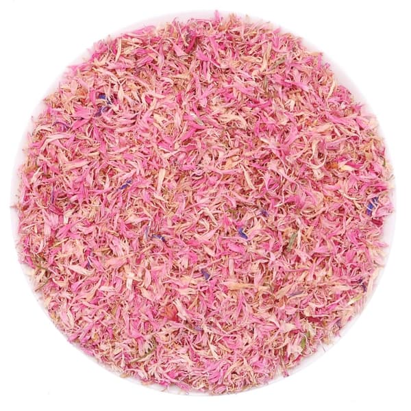 Torkade blåklint kronblad Rosa blåklint 100g ätbara blommor