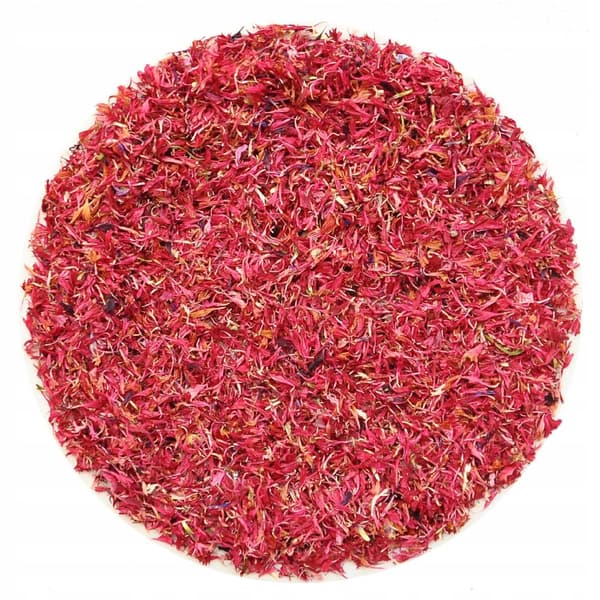 Torkade blåklint kronblad Röd blåklint 250g ätbara blommor