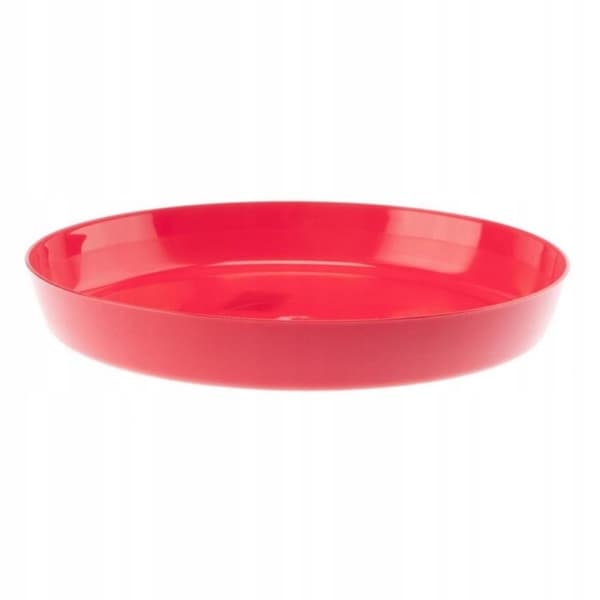 Rød plastikpottestativ til 11 cm Cristal blomsterpotte