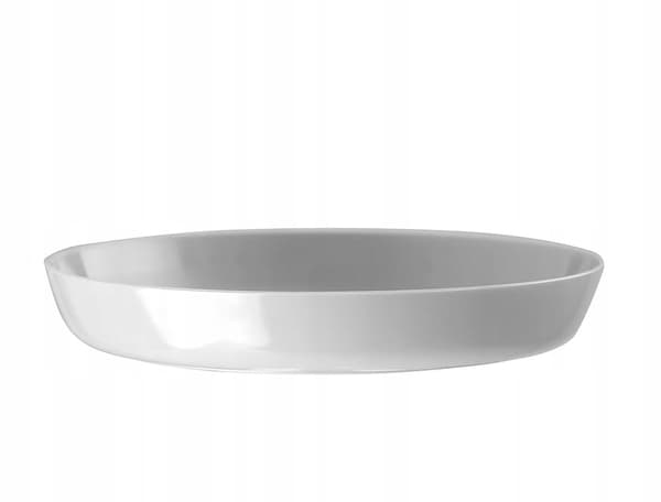 Grå plastik urtepotteunderkop Cristal 15,5 cm