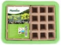 Miniatyrbild 1 av 7: Miniväxthus med två brickor på 27x20x11 cm för plantor