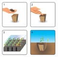 Miniatyrbild 4 av 4: Miniväxthusplantset 30 delar