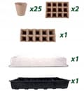 Miniatyrbild 2 av 4: Miniväxthusplantset 30 delar