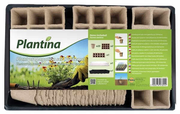 Miniväxthusplantset 30 delar