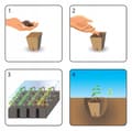 Miniatyrbild 5 av 5: Miniväxthusplantset 68 delar