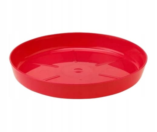 Urtepotteholder Rød 12,6x1,8 cm Plastik dekorativ