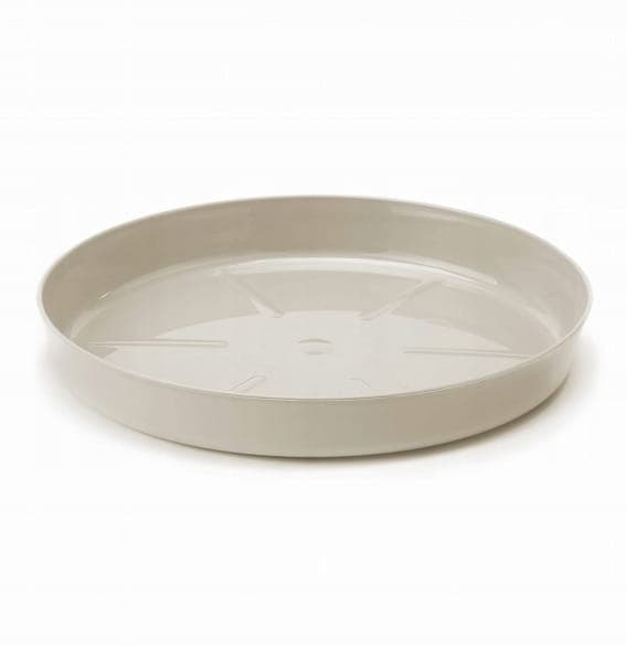 Taupe urtepotteunderkop 16,9 x 2,4 cm Plast