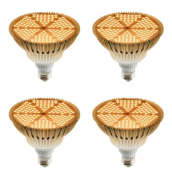 LED Vækstlys, Fuld Spektrum, Hydroponisk Lampe, 4PCS 120W