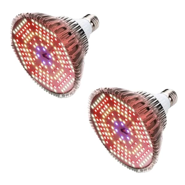 LED Vækstlys, Fuld Spektrum, Hydroponisk Lampe, 2PCS 120W