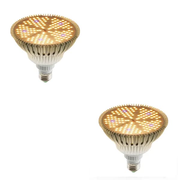 LED Vækstlys, Fuld Spektrum, Hydroponisk Lampe, 2PCS 100W