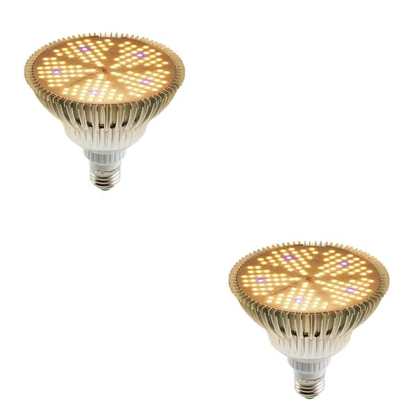 LED Vækstlys, Fuld Spektrum, Hydroponisk Lampe, 2PCS 100W