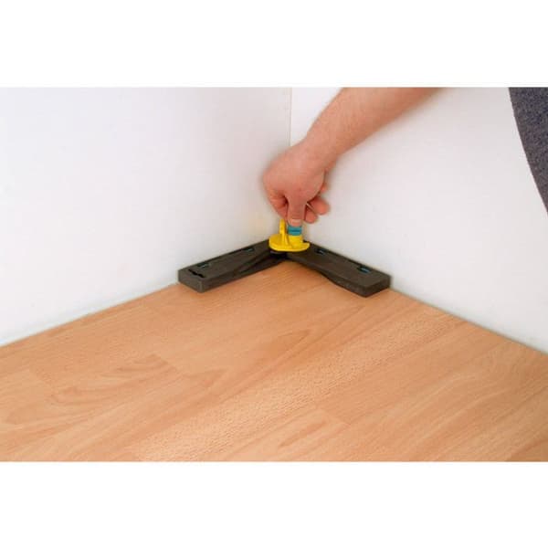 Falsk kvadrat med vinkelhalveringslinje - WOLFCRAFT - 6921000 - Vinkel och nivå - Magnetiserad - Plast
