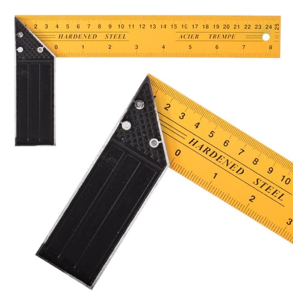 Vinkelhake 90° - 25 cm