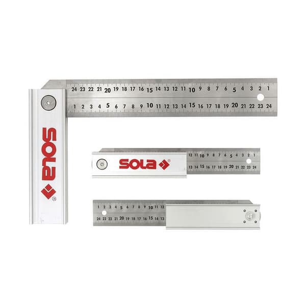 SOLA JUSTERBART VINKELBESLAG QUATTRO 250x170mm