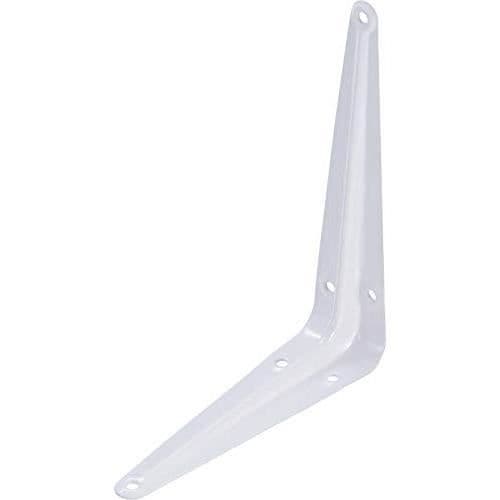 Hyllfäste - KRAFTMANN - 80833 - Max belastning 30 kg - Vit - Stålplåt