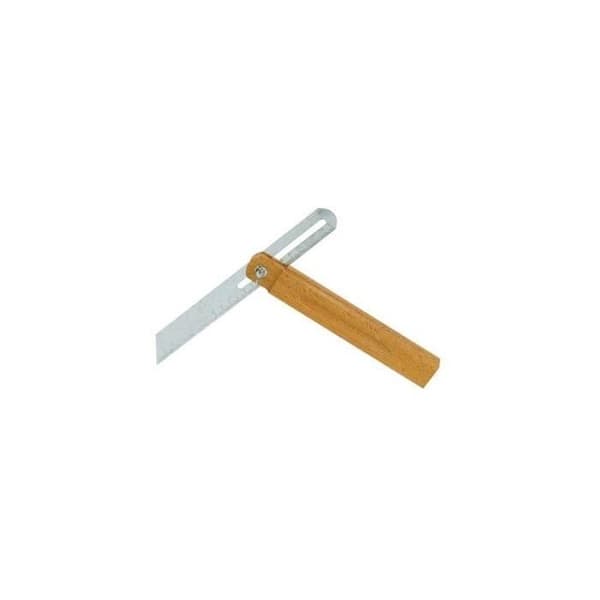 Falsk vinkelmått - FISCHER DAREX - 25 cm - Trä - Bok och förzinkad stål - Mätvinkel 90°
