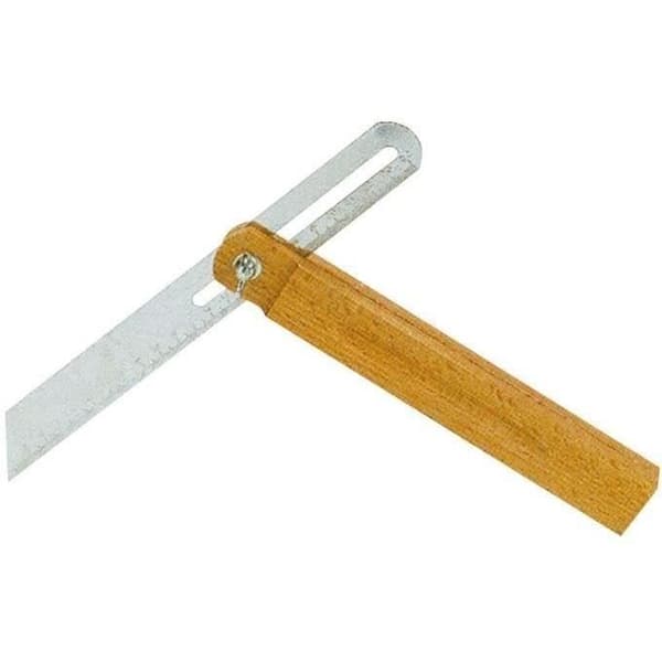 Falsk vinkelmått - FISCHER DAREX - 25 cm - Trä - Bok och förzinkad stål - Mätvinkel 90°