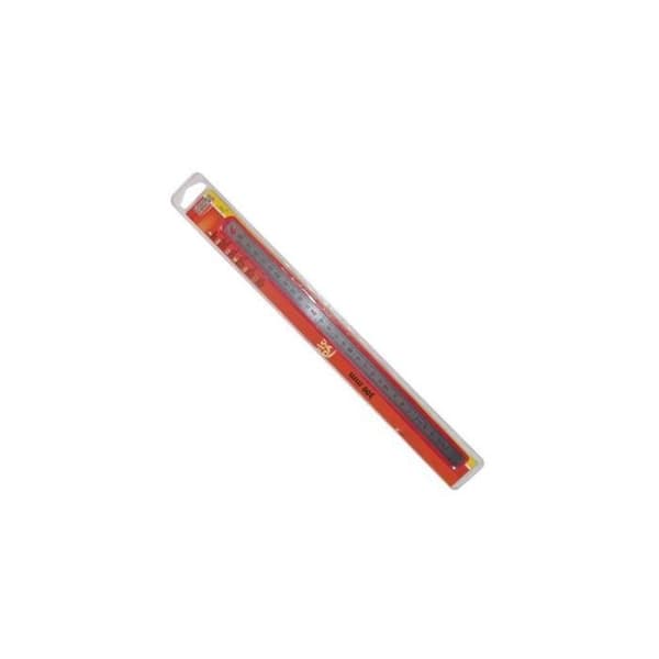 Rostfri stålregel FISCHER DAREX 300 mm med graderad i mm och 1/2 mm